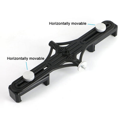 Stable 360° Adjustable Dual Bracket Phone Clip Holder for Video Live Vlogging