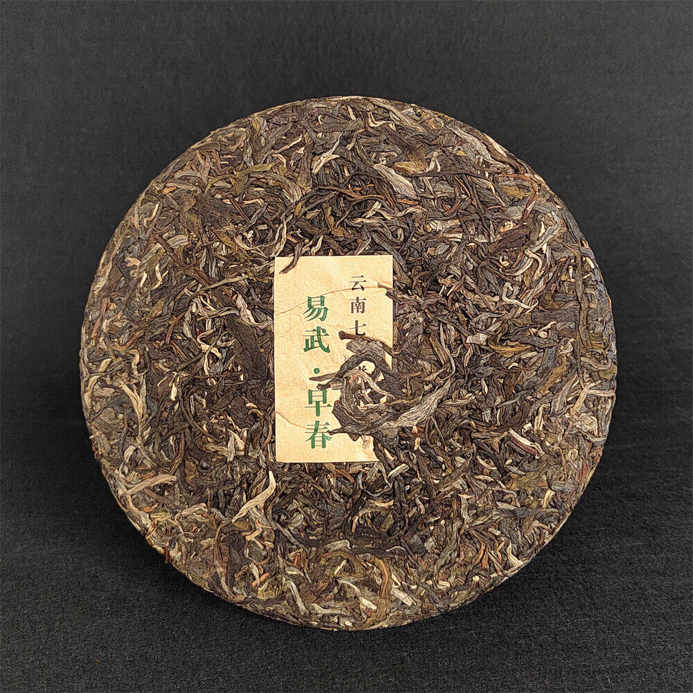 357g Pu-erh Raw Tea Cake Yunnan Pu-erh Tea 云南七子茶饼 易武早春