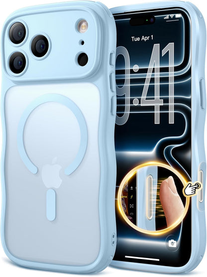 For Iphone 17 Pro Max Case for Women Girls,【Compatible with Magsafe】,【Camera Con