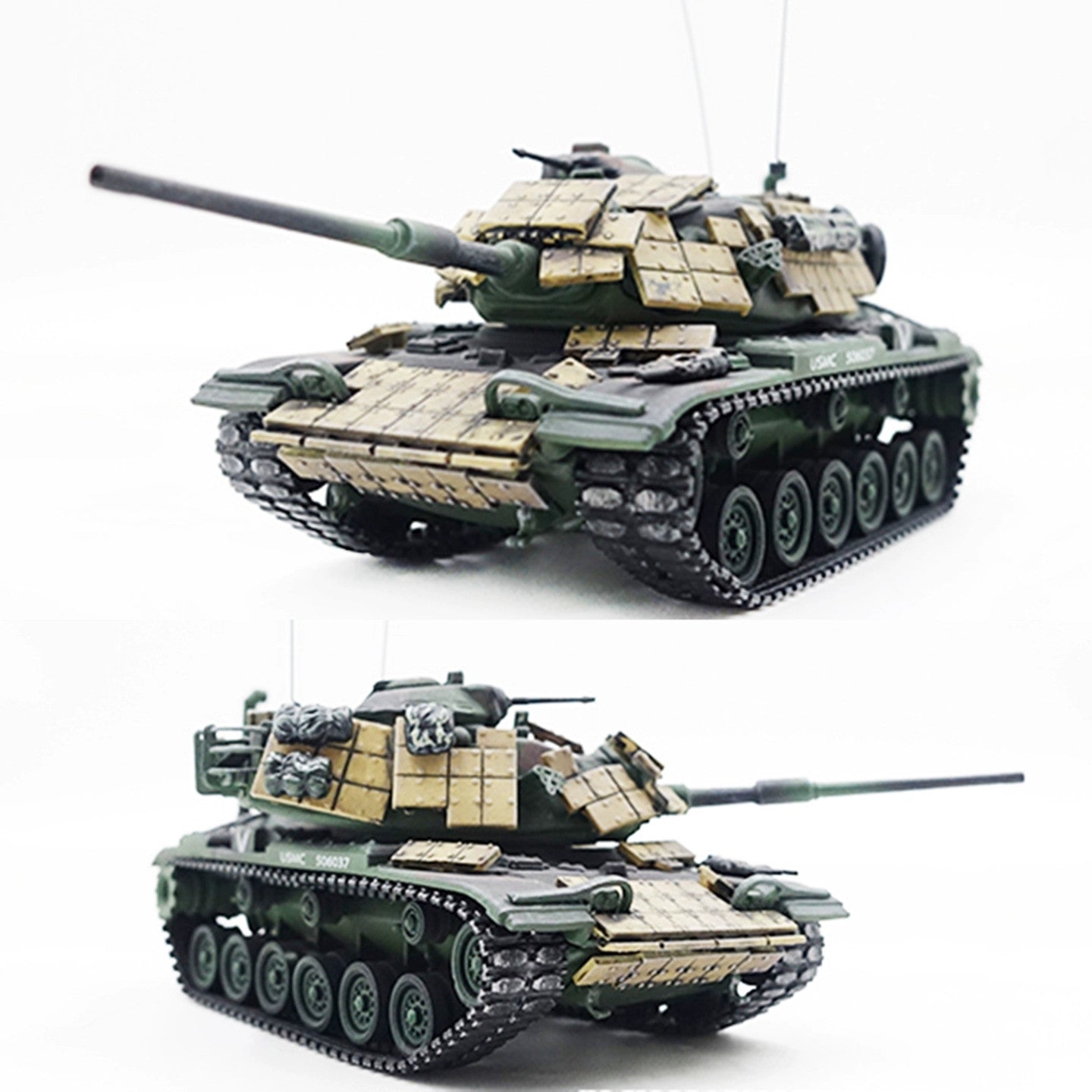 1/72 PMA US M60 Composite Reactive Armored Amphibious Wading Tank Model
