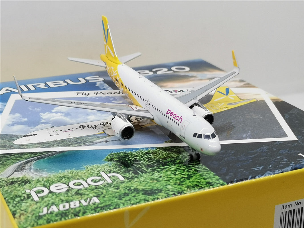1:400 Phoenix Peach AIRBUS A320 Airplane Diecast Aircraft Plane Model