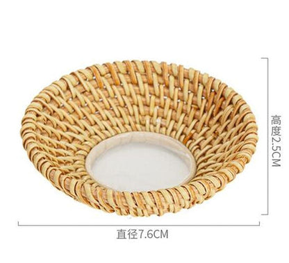 Rattan Kungfu Tea Handmade Creative Tea Strainer Tea Filter Separator