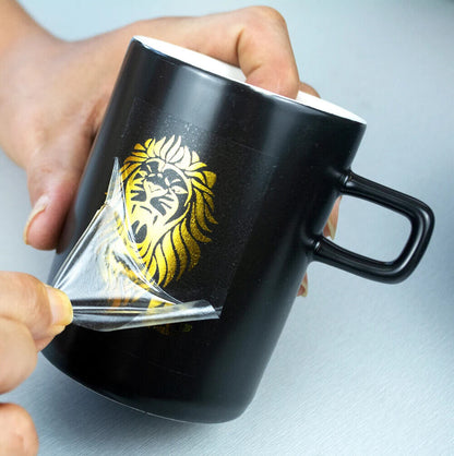 Water Transfers Decal 3Pcs Printable Laser Hot Stamping Paper Image Mug Stickers