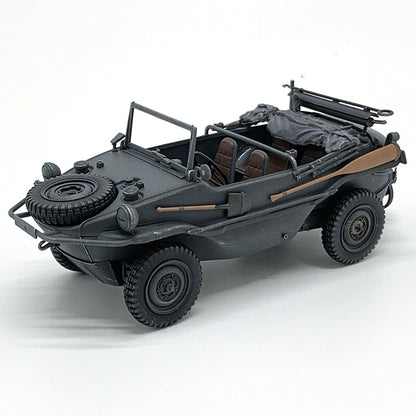 1:35 ARTISAN TYPE166 Amphibious Off-road Vehicle Plastic Diecast Military Model