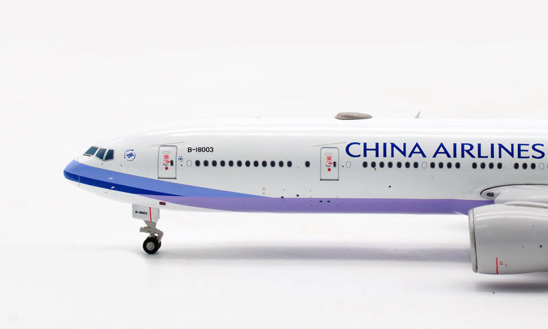 JC Wings China Airlines For Boeing B777-300ER B-18003 Flaps Down 1/400 Model