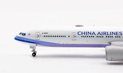 JC Wings China Airlines For Boeing B777-300ER B-18003 Flaps Down 1/400 Model
