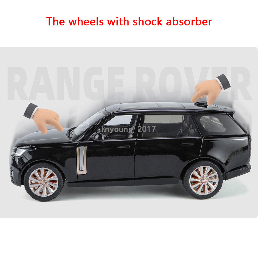 1/18 Scale Land Rover Range Rover SV Model Car Diecast Toy Cars Collection White