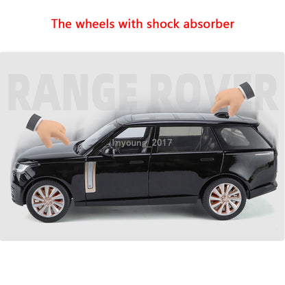1/18 Scale Land Rover Range Rover SV Model Car Diecast Toy Cars Collection White