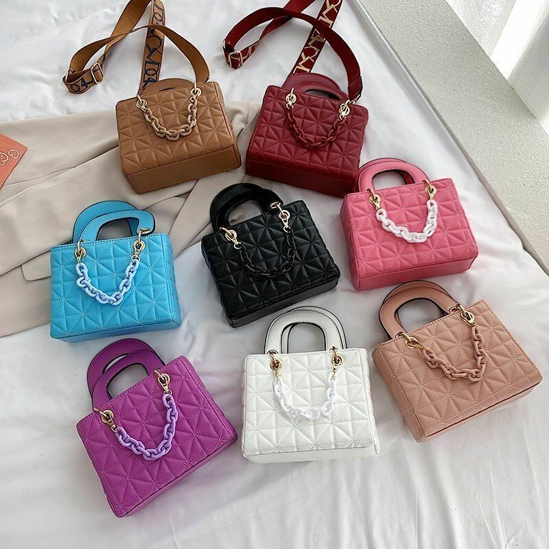 Women's Shoulder Bag Fashion Chain Handbag High Quality Leather Crossbody Purse