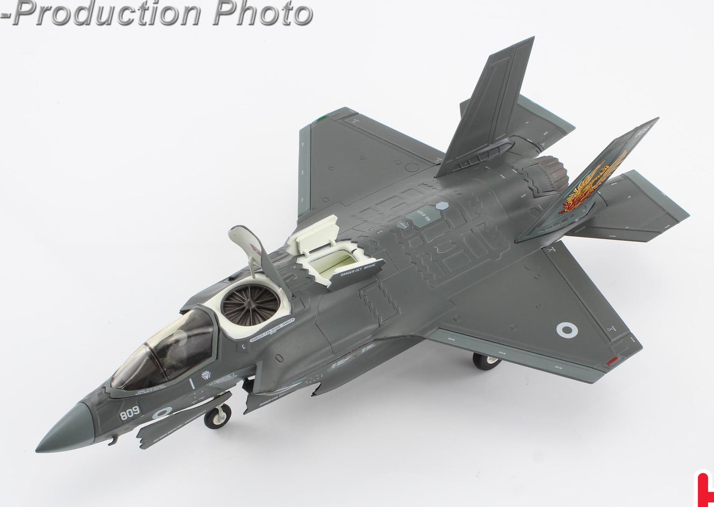 1:72 HM Lockheed F-35B Lightning II RAF Marham, England Fighter Diecast Model