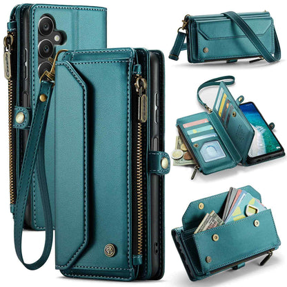 Crossbody for Samsung Galaxy A36 A56 Case Wallet 【RFID Blocking】with Card Holder