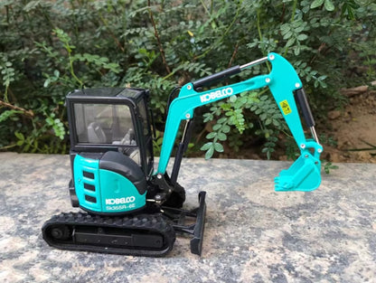 1:30 SK35SR-6E Rotary Excavator Construction Machine Equipment Diecast Model