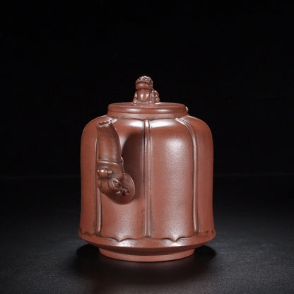 Chinese Yixing Zisha Clay Handmade Exquisite Teapot （龙狮 【底款】徐汉棠）