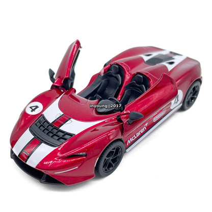 1/36 McLaren Elva Model Car Diecast Toy Vehicle Toys for Boys Kids Gifts Red