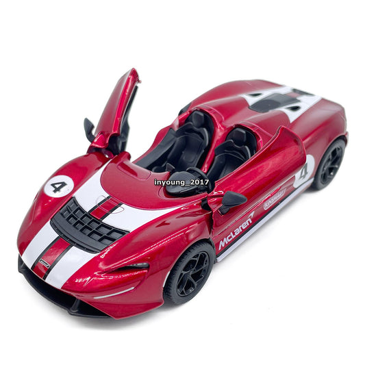 1/36 McLaren Elva Model Car Diecast Toy Vehicle Toys for Boys Kids Gifts Red