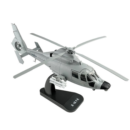 1:32 36CM Z-9 Armed Helicopter Plane Airplane Diecast Military Aircraft Model