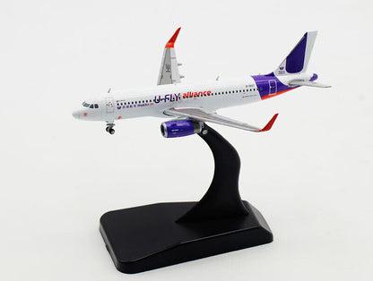1:400 JC WINGS West Airlines U-FLY AIRBUS A320 Passenger Airplane Diecast Model
