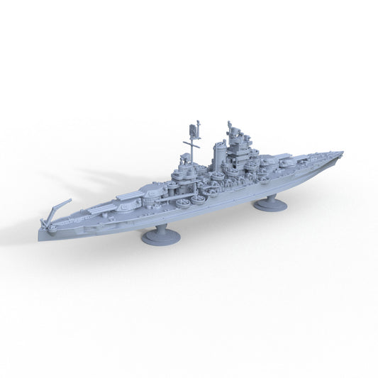 SSMODEL SSC2000704 1/2000 Military Model Kit USN New Mexico (BB-41) 1945