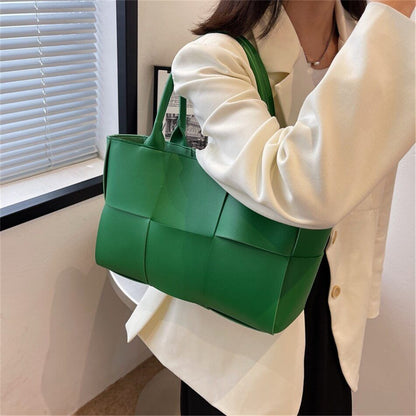 2 Set Women's Tote Bags PU Leather Shoulder Bags Women Lady Bag Handbags
