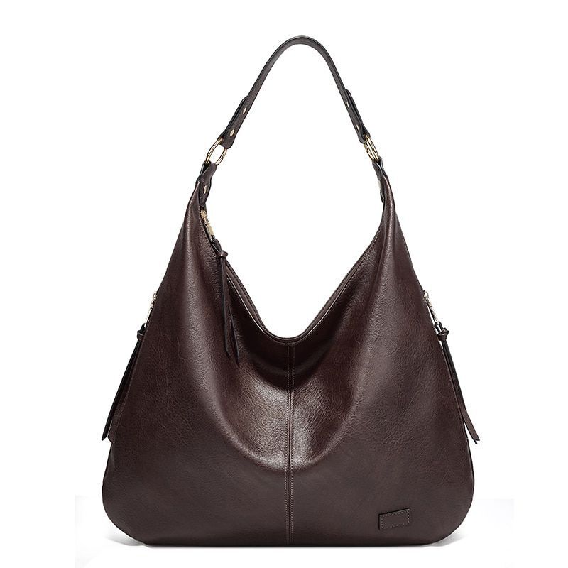 Synthetic Leather Handbag Shoulder Purse Large Messenger Bag Fashion 44*34*5 CM