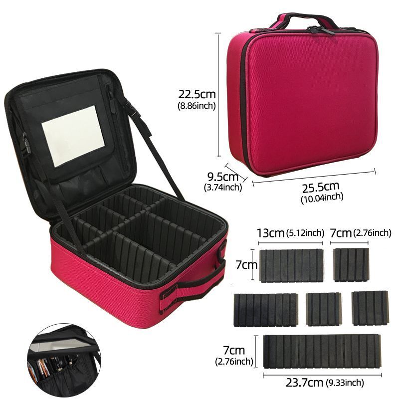Marble Print Cosmetic Bag Make Up Portable Travel Storage Makeup Case Travelling