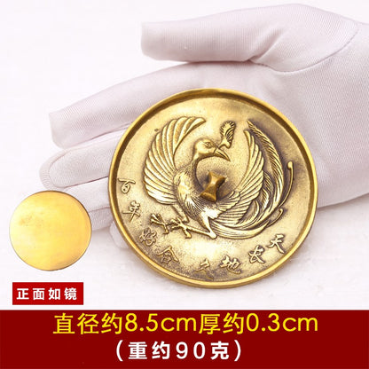 Bronze Mirror Bagua Mirror Bodhi Mirror Carry with You Small Mirror