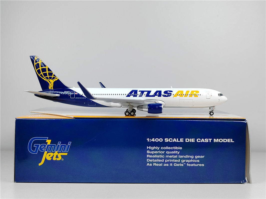 1:400 Geminijets Atlas Air Boeing 777-200LRF Passenger Airplane Diecast Model