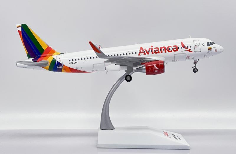 1:200 JC Wings Avianca AIRBUS A320 Passenger Airplane Diecast Aircraft Model