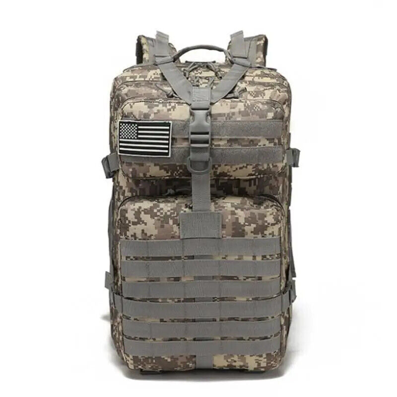 Tactical Backpack Bag 3 Days Army Outdoor Backpack Climbing Camping Hiking Bag