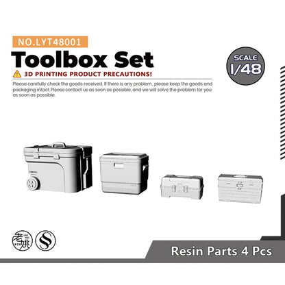 Yao's Studio LYT48001 1/48 Toolbox Set For Scene Display Props Model