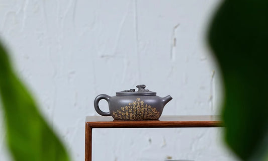 160cc chinese Yixing Handmade Zisha teapot Gray Duan clay DaBin Gongfu Tea Pot