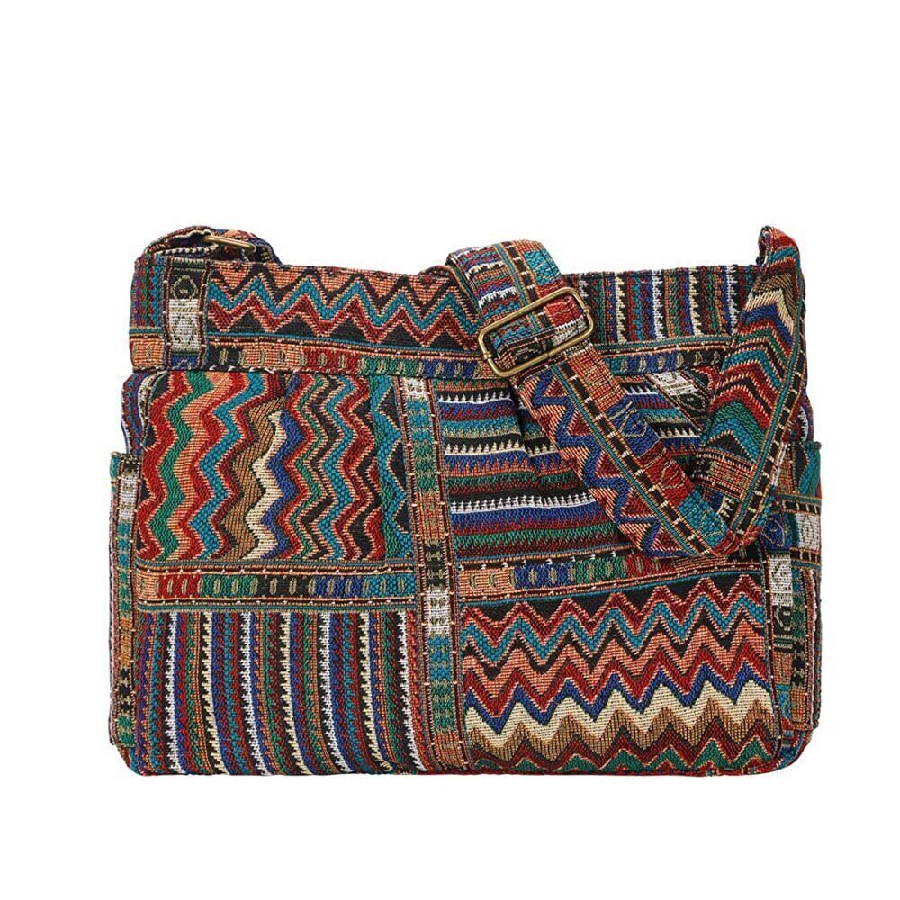 Women Shoulder Bag Crossbody Bag Handbag Pockets Hobo Bag Fabric Bag