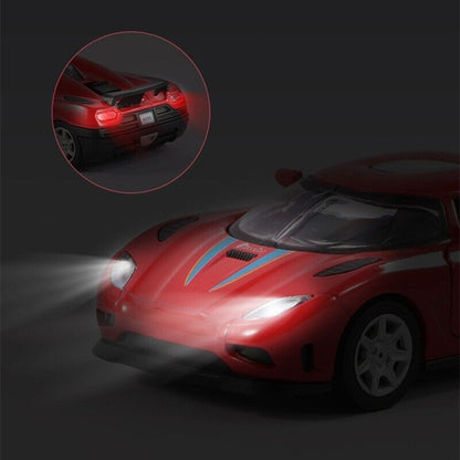 1:32 Koenigsegg CCR Diecast Model Car Collection Toy Vehicle Sports Gift Kids
