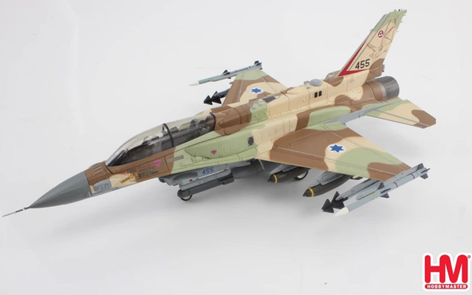 1:72 HM F-16I Sufa 455 119 Squadron "The Bat" IAF Fighter Diecast Aircraft Model