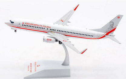 1:200 JC Wings RZECZPOSPOLITA POLSKA BOEING 737-800 Plane Diecast Aircraft Model