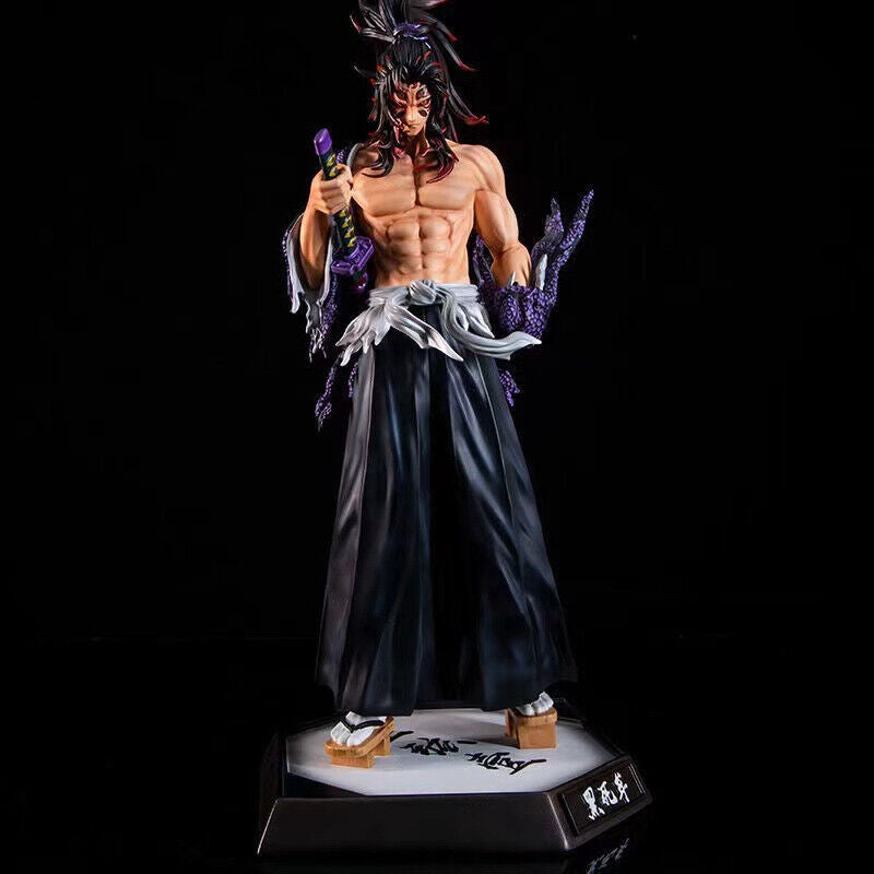 Dämonenjäger Kokushibo Yoriichi Tsugikuni PVC Actionfigur Statue Modell Spielzeug-