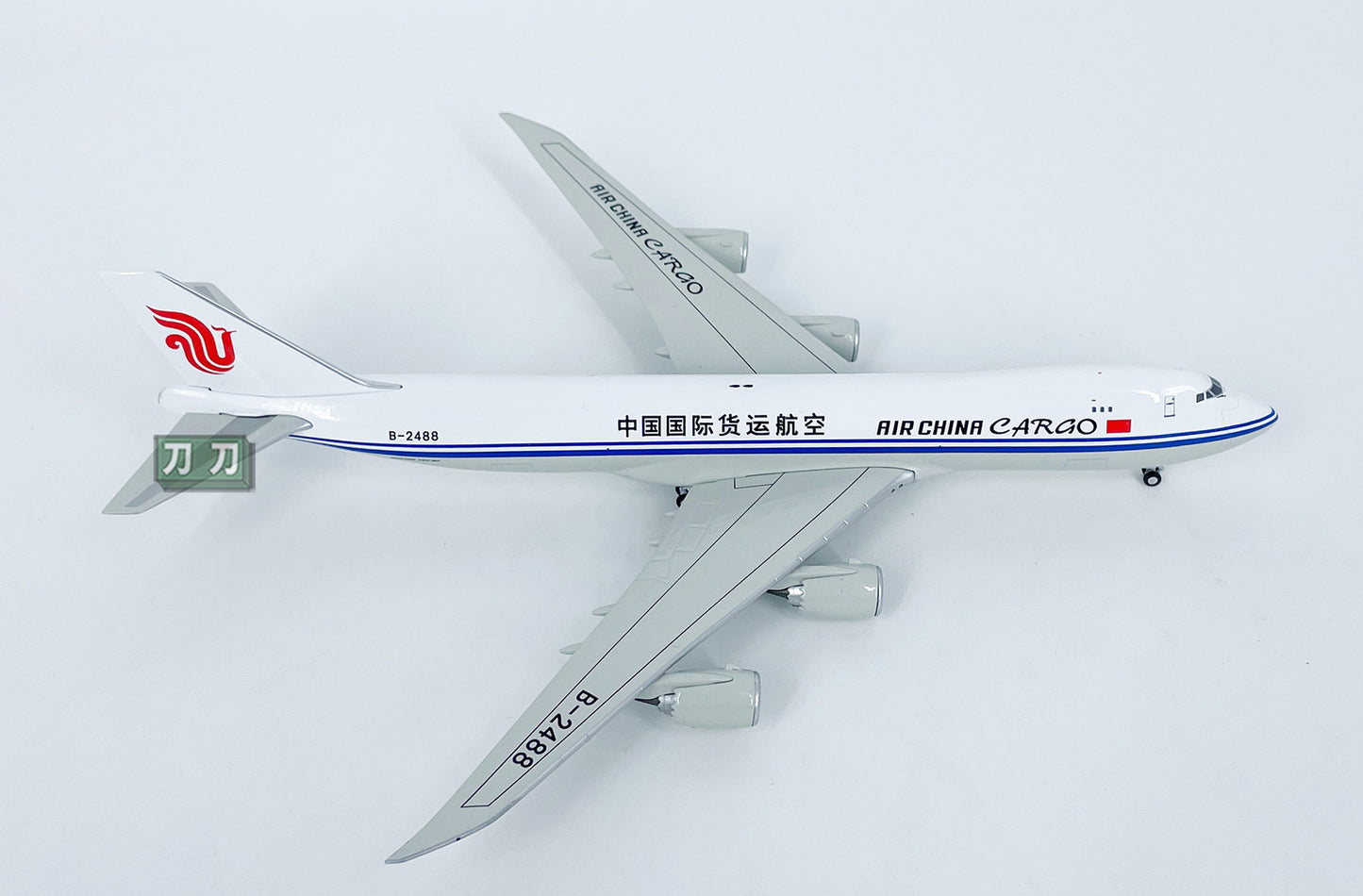 1:400 NG Lite AIR CHINA B747-8F B-2488 CARGO Airplane Diecast Model