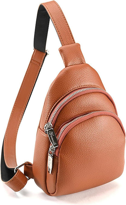 Zencheer Small Crossbody Sling Bag For Women Trendy Fashionable Fanny Pack Vegan