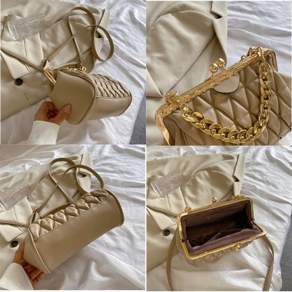 Luxury Handbag Bag Chain Leather Crossbody Bags Big Tote Shoulder Purse Cotton