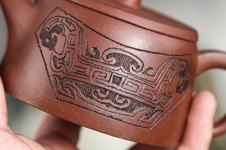 Original Ore Real Yixing Zisha Jiangpo Clay Tea Pot Marked Hanwa Pot 9 Holes New