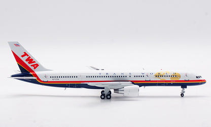 1:200 InFlight TWA BOEING 757-200 Passenger Airplane Diecast Aircraft Model