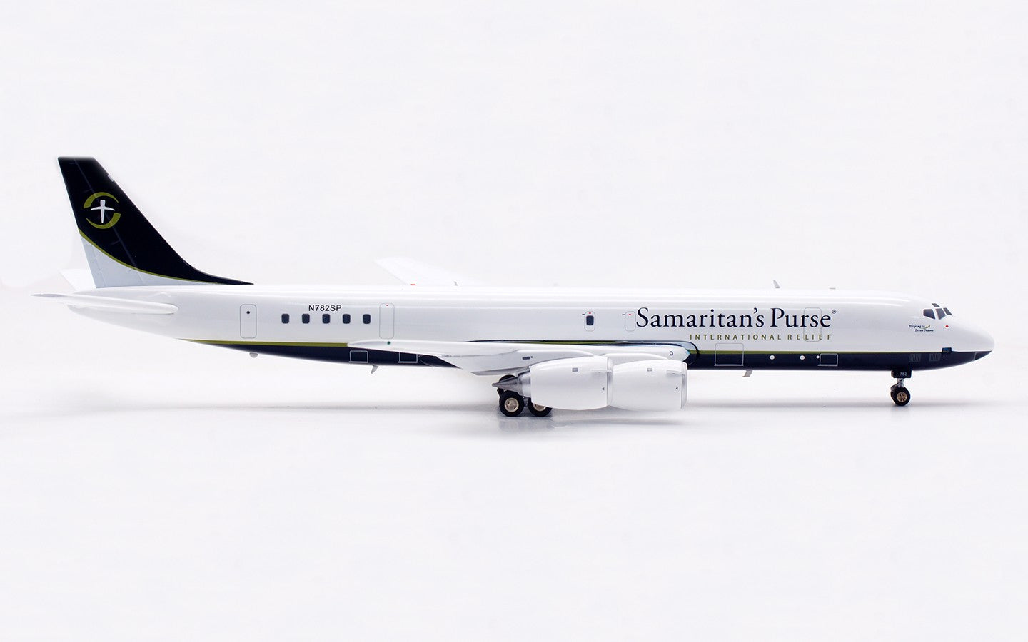 1:200 InFlight Samaritan's Purse DC-8-72CF Airplane Diecast Aircraft Model