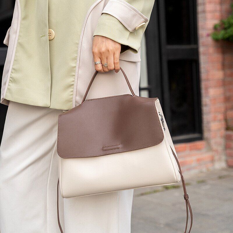 Women Handbag Genuine Leather High Capacity Crossbody Shoulder Bags