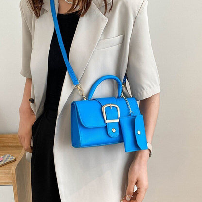 Fashion Small Handbag Purse Women Shoulder Bag Casual Flap Crossbody Handle Bags