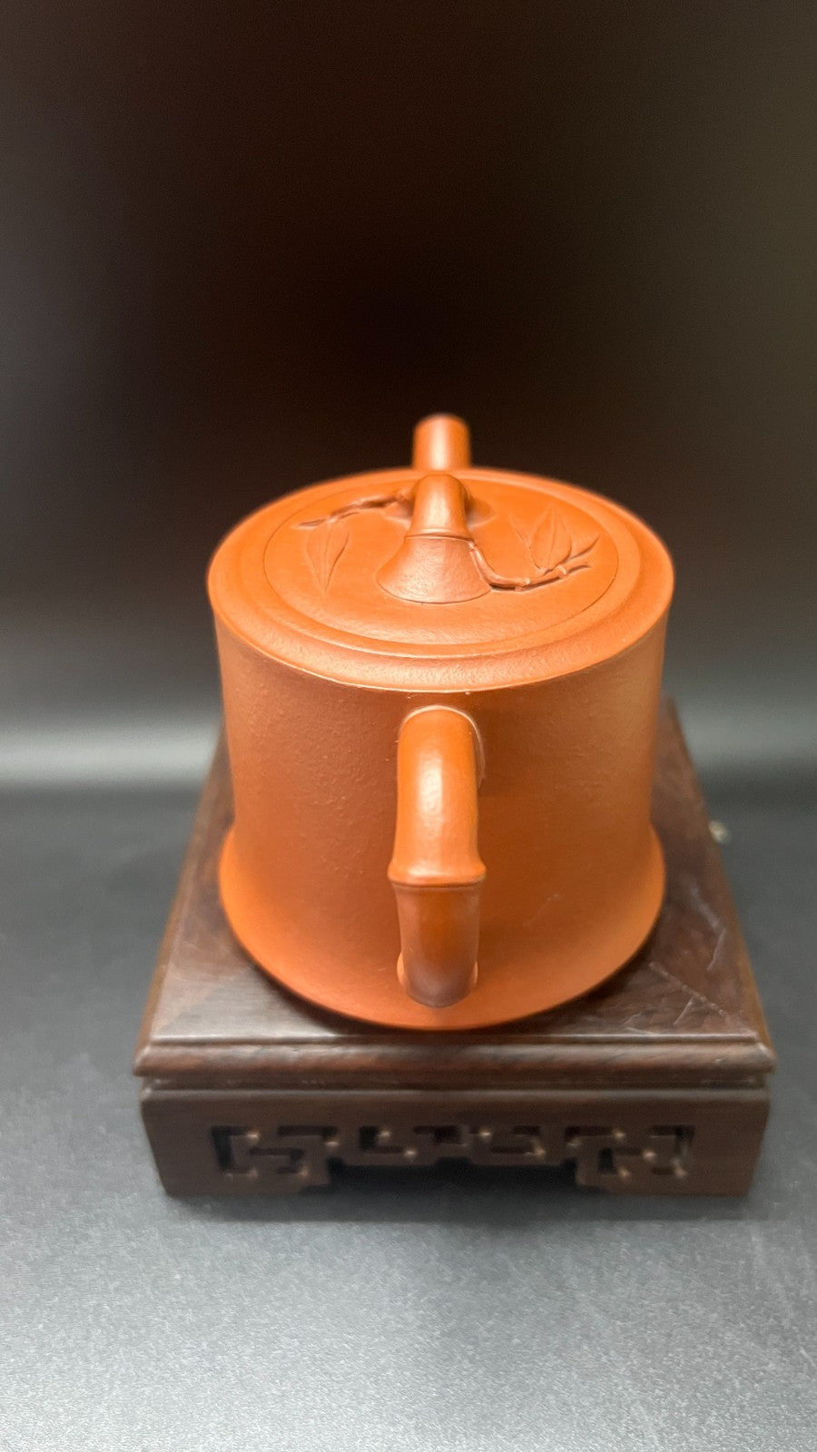 160cc chinese Yixing Handmade Zisha teapot Zhu clay Bamboo Hu Gongfu Tea Pot