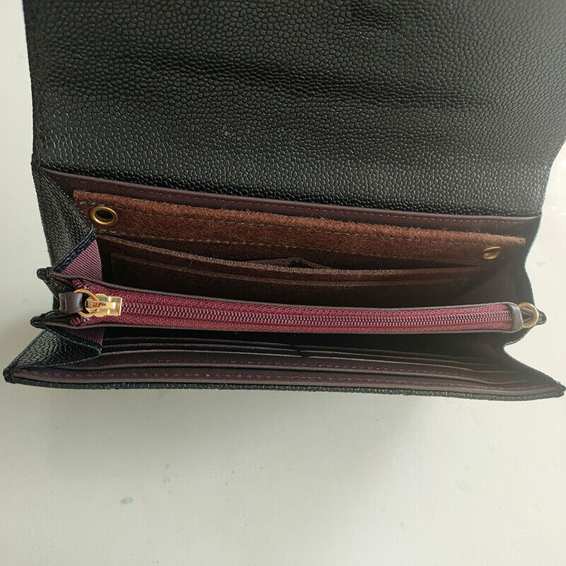 Multi-Pocket Insert Bag Felt Purse Clutch Handbag Liner Wallet Tote Organizer