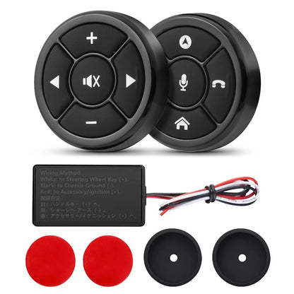 Universal Wireless Car Remote Control Button Smart Steering Wheel Controller