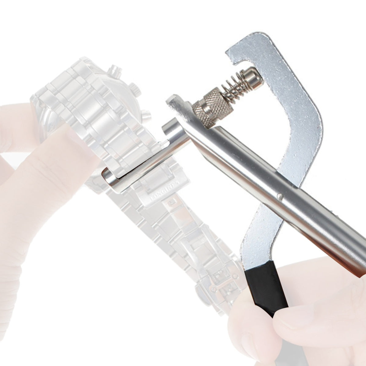 Watch Band Bracelet Strap Link Pin Remover Removal Repair Plier Kit With 3 Pins
