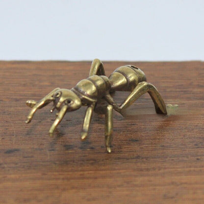 Ant Brass Figurine Statue House Office Table Decoration Animal Figurines Toys