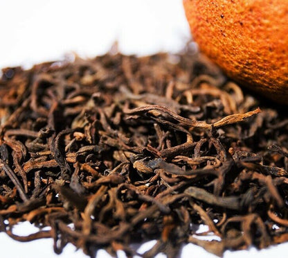 Xinhui Old Tangerine Peel Orange Pu'er Yunnan Pu'er Tea Filled Orange Crack Tea-